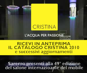 Cristina Rubinetterie - l'acqua per passione.