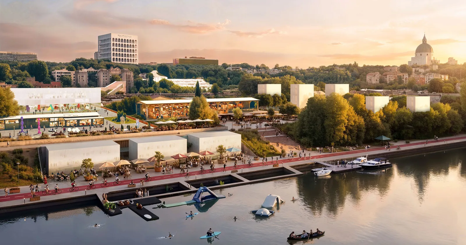 Vision for Rome, vince il concorso la cordata di IT'S,OMA, LGSMA, OKRA, NET Engineering