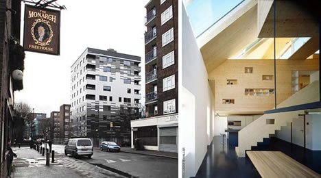 Murray Grove, Londra dello studio Waugh Thistleton | Haus im Haus, Innsbruck dall'architetto Daniel Fuegenschuh