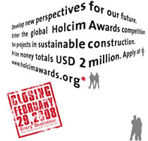 Holcim Award 2007-2008