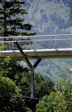 Ponte pedonale, Ortisei Val Gardena