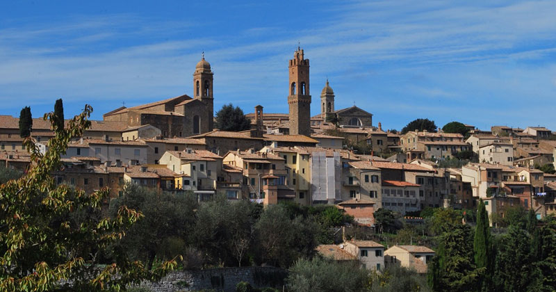 Svela il paesaggio a Montalcino in un disegno en plein air