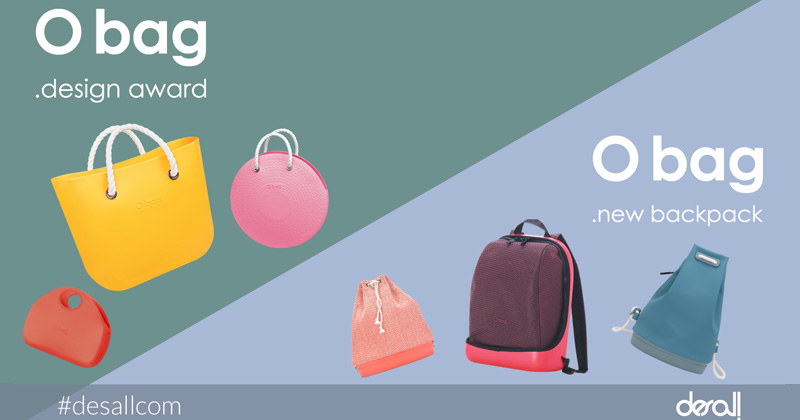 O bag design award - O bag new backpack: il brand delle iconiche borse componibili cerca nuovi modelli