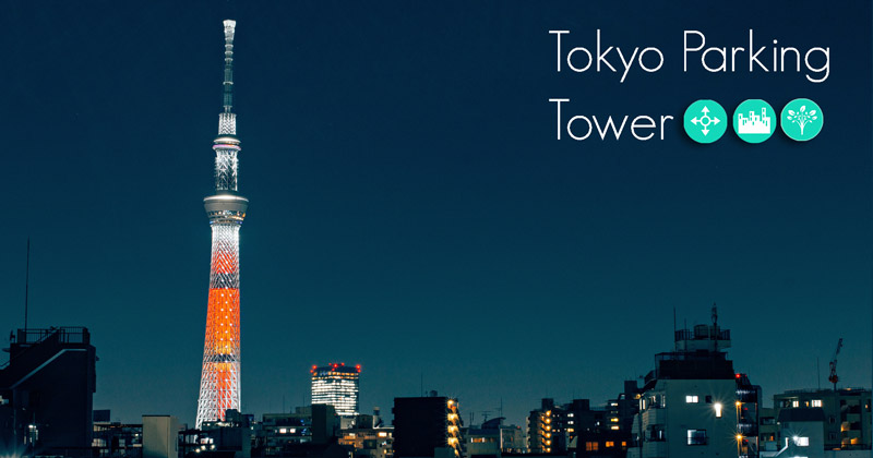Tokyo Parking tower: un parcheggio in altezza per la capitale del Sol Levante