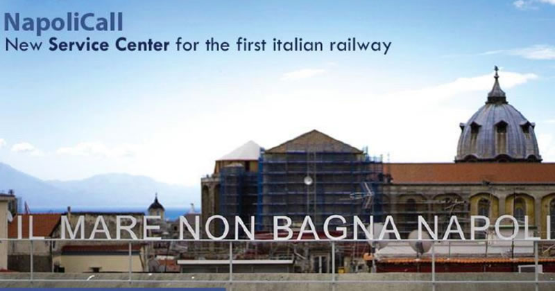 Napoli Call. Service Center per la storica stazione della prima ferrovia italiana