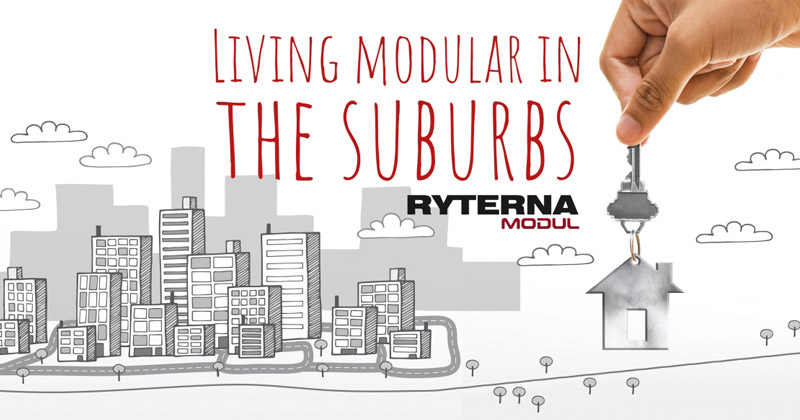 Ryterna Modul Architectural Challenge 2019 - Suburban House: una casa modulare e trasportabile nella periferia di Vilnius