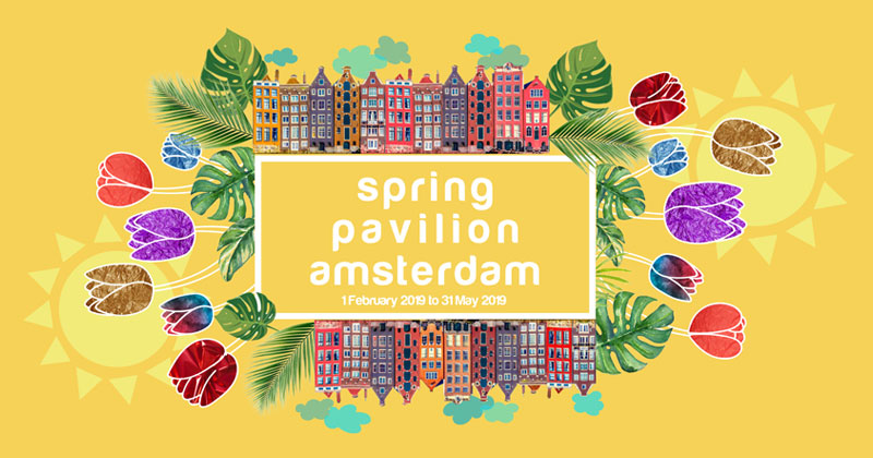 Spring Pavilion Amsterdam: l'essenza della primavera in un padiglione