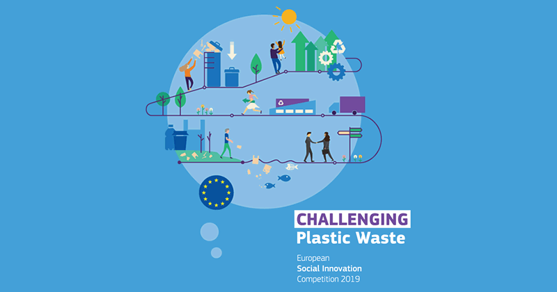 Challenging Plastic Waste. Premi alle idee che aiutano a ridurre i rifiuti di plastica