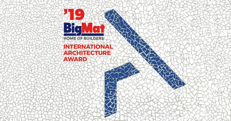 BigMat International Architecture Award 2019 ai migliori progetti europei di architettura