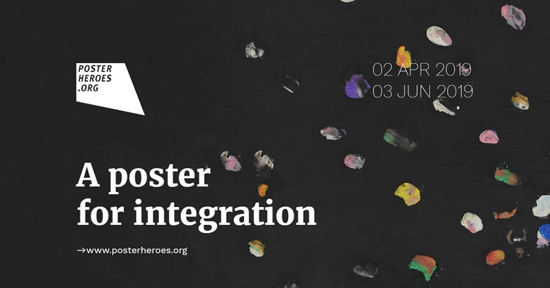 Posterheroes: a poster for integration. La comunità creativa a sostegno dell'integrazione