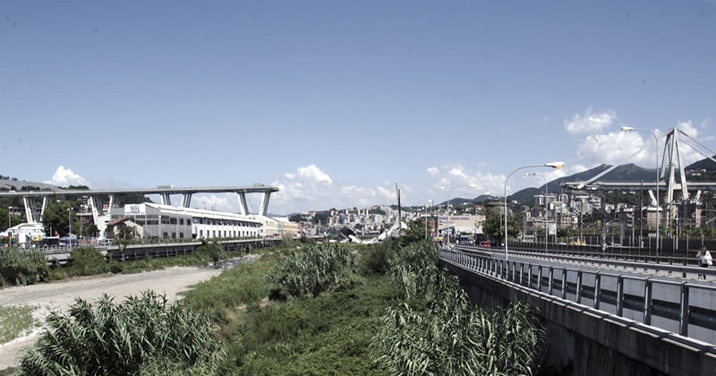 Genova «Il parco del ponte»