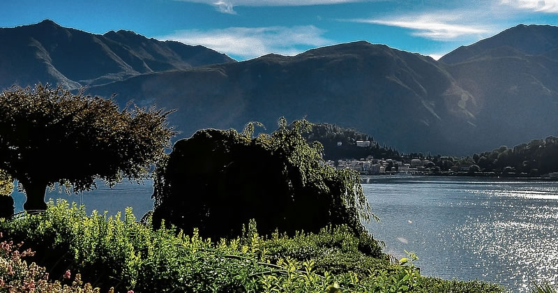 Giardino del Merlo, in sicurezza verso il Castello del Medeghino