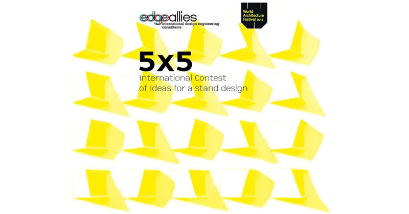 5x5. Idee innovative per lo stand di edgeALLIES al World Architecture Festival di Amsterdam