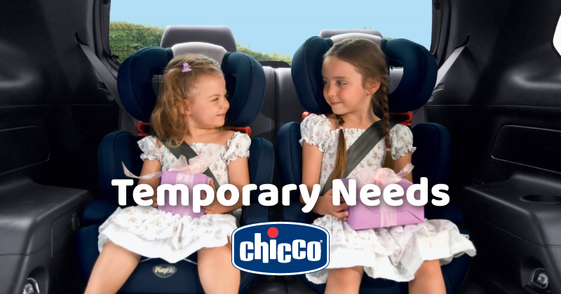 Temporary Needs. Concept di seggiolini auto richiudibili per Chicco