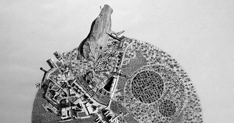 Call for Architecture Drawings 2019. Un'immagine per rappresentare il rapporto tra antico e contemporaneo