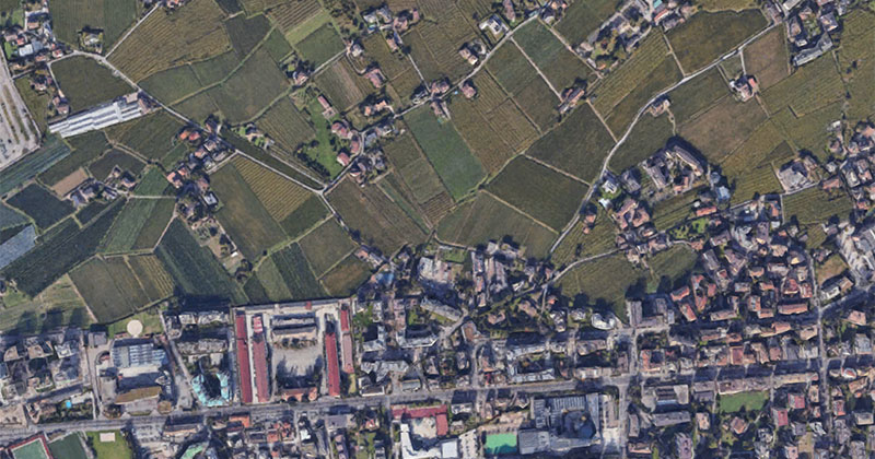 Edificio residenziale multipiano in legno a Bolzano nella zona "Prati di Gries"