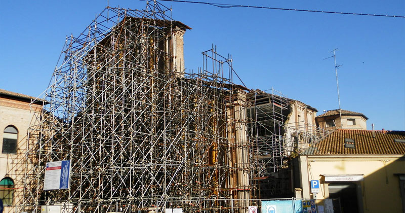 Mirandola, nuovo concorso per il restauro della Chiesa di San Francesco