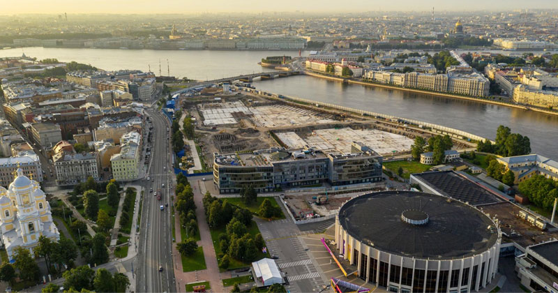 Tuchkov Buyan Park a San Pietroburgo. Proposte per un parco urbano affacciato sul fiume Neva
