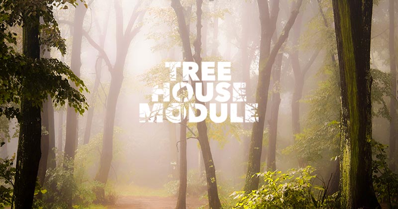Tree House Module, una casa sull'albero tra i castelli della Loira