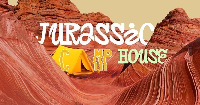 Jurassic Camp House. Un rifugio per esploratori e turisti nelle spettacolari rocce ad onda del deserto dell'Arizona