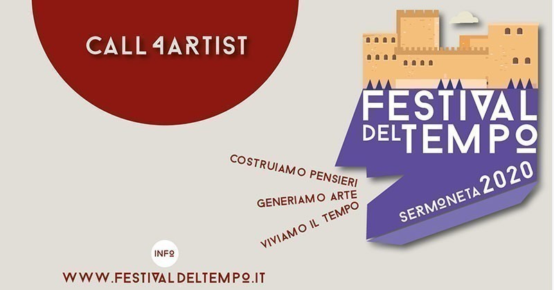 Festival del Tempo. Un concorso internazionale e 4 residenze artistiche sul tema del Tempo e dello Spazio