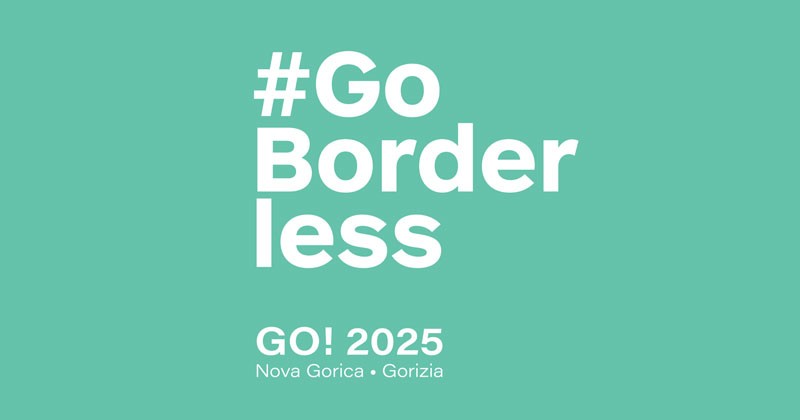 GO! 2025 | logo e visual identity per Nova Gorica - Gorizia, Capitale Europea della Cultura 2025