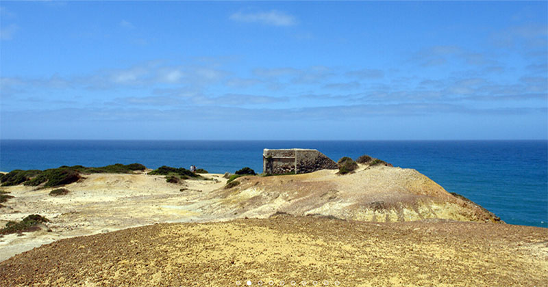 Site Bathhouse. Uno spazio di benessere e relax nella Fortezza di Milreu, in Portogallo