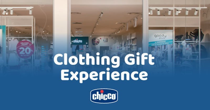 Chicco Clothing Gift Experience. Creare un'esperienza regalo per bambini
