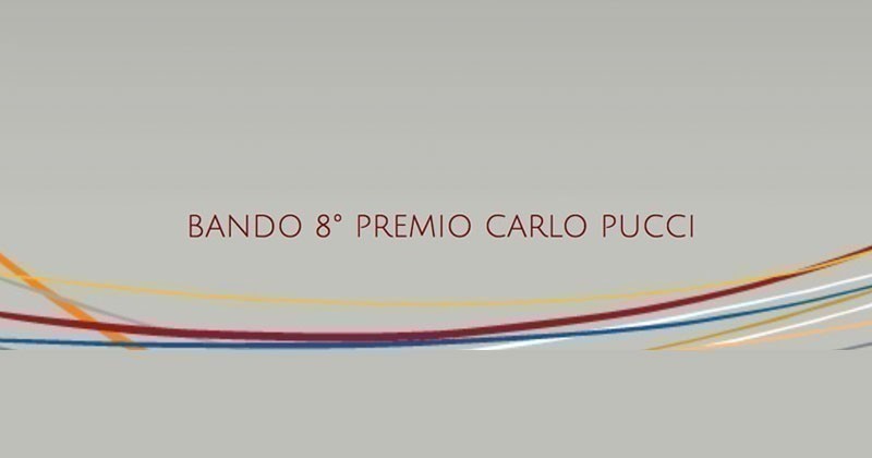 Premio Carlo Pucci per tesi di laurea - VIII edizione