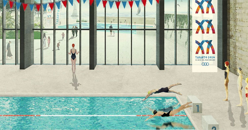 Una piscina olimpica per Taranto 2026 - XX Giochi del Mediterraneo