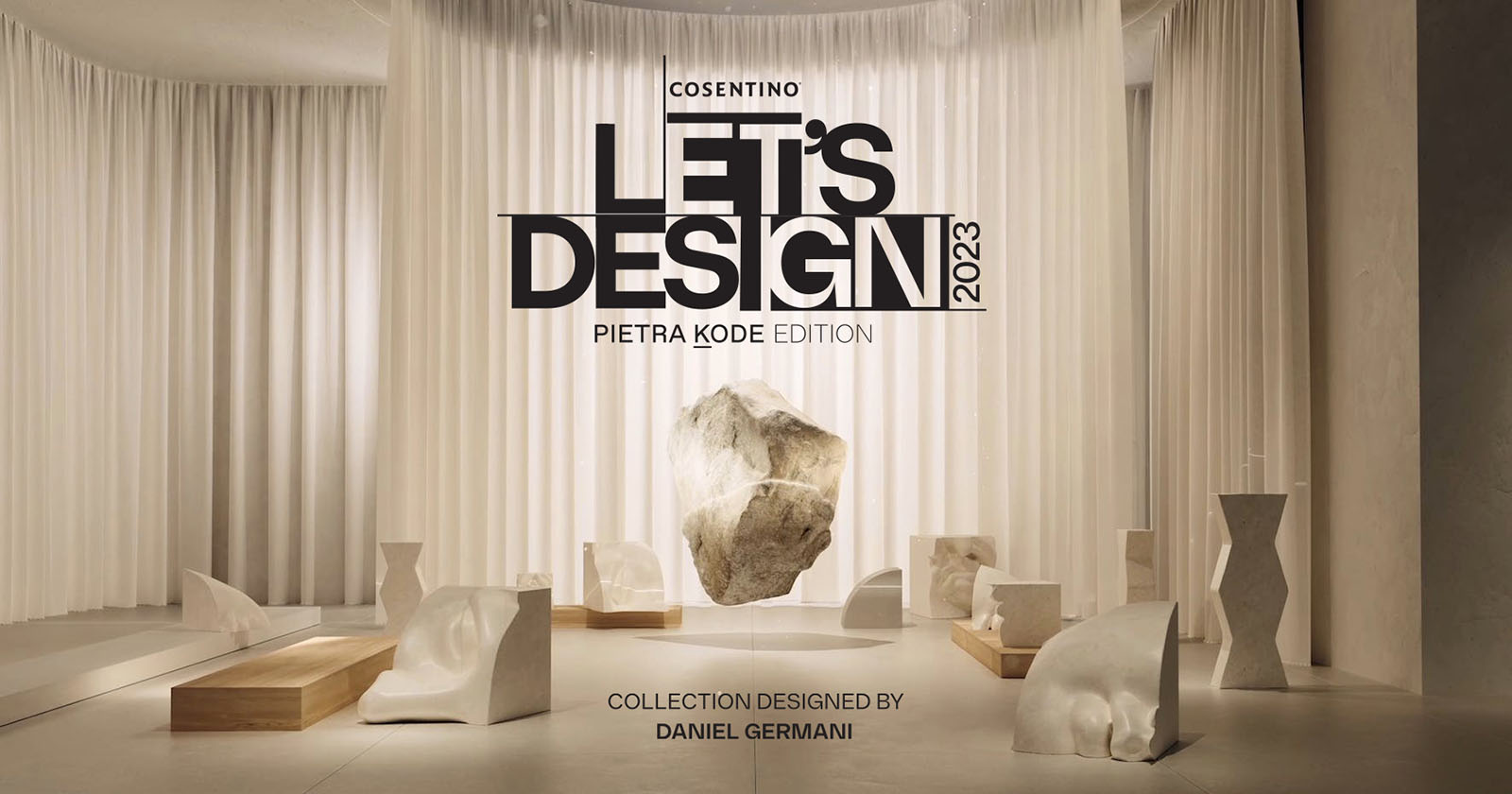 Let's Design | soluzioni d'arredo con le lastre Dekton® Pietra Kode by Cosentino