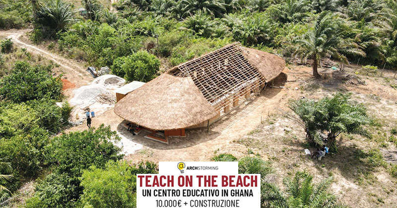 Insegnare sulla spiaggia, un centro educativo a Busua, in Ghana