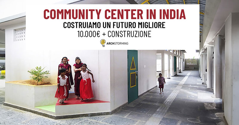Un centro comunitario [modulare e replicabile] per il villaggio rurale di Kodidoddi, in India