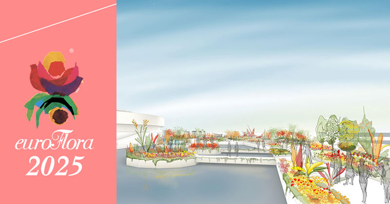 20 landscape installations for Euroflora 2025 dedicated to Ars Urbana – Competition reserved for designers + realization