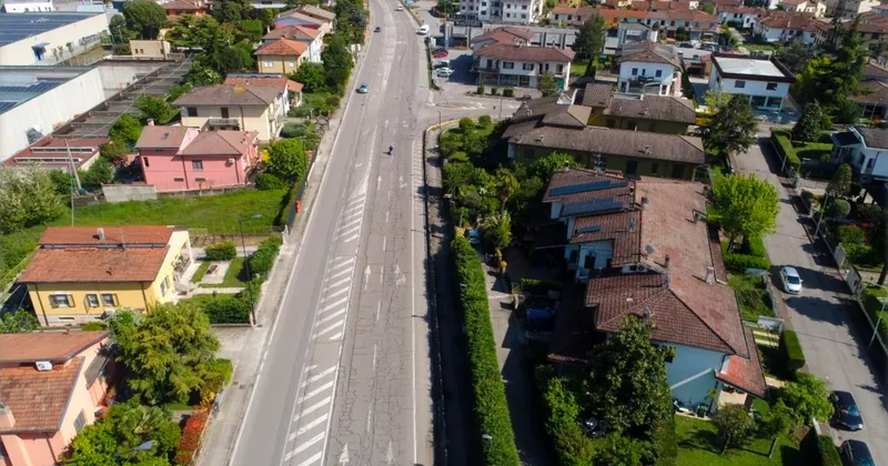 Borgo Virgilio (MN), riqualificazione urbana e paesaggistica della strada comunale Spolverina