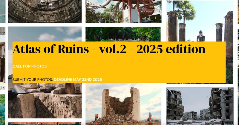 L'atlante delle rovine, una mappa fotografica per non dimenticarle