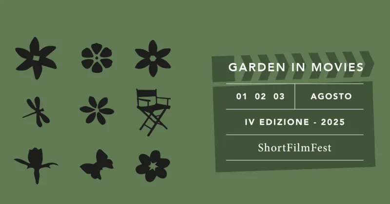 Cortometraggi sul tema del giardino per il festival Garden in Movies