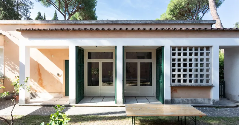 Roma, riallestire gli interni dei padiglioni dei borsisti a Villa Medici