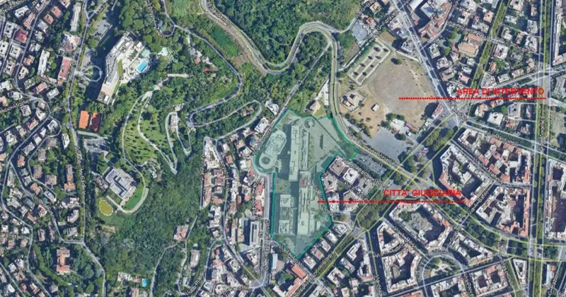 Roma, ampliamento della Città giudiziaria di piazzale Clodio e della Porta del parco di Monte Mario