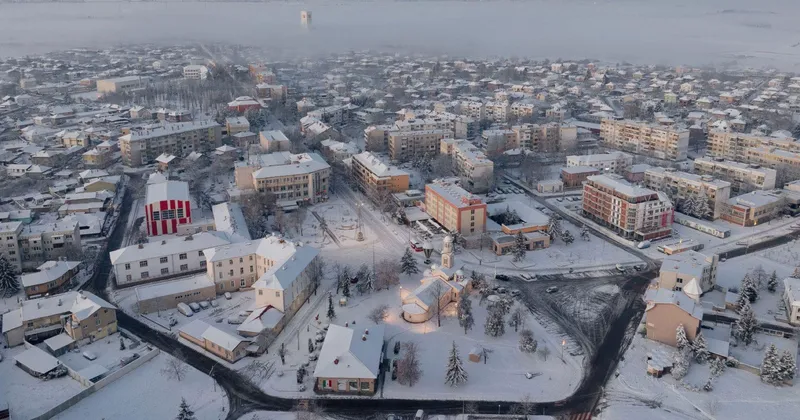 Una nuova immagine per il centro di Elin Pelin, in Bulgaria