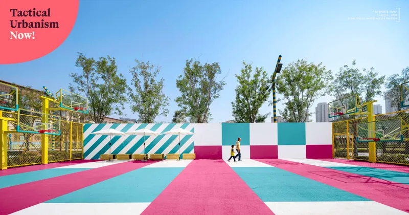 Tactical Urbanism Now! edizione 2026. La rivoluzione dello spazio pubblico inizia dall'urbanismo tattico