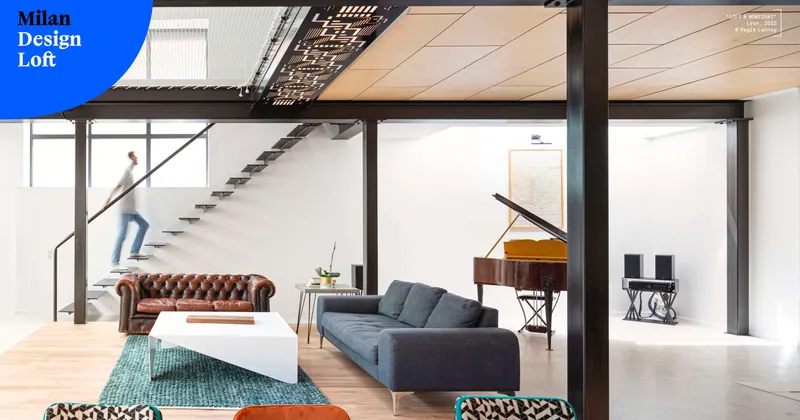 Un loft audace e contemporaneo nel cuore di Citt&agrave; Studi, a Milano