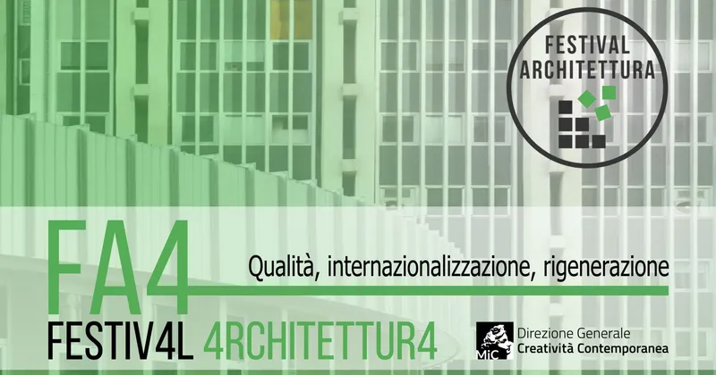 Festival Architettura 2027. Caccia alle proposte da finanziare