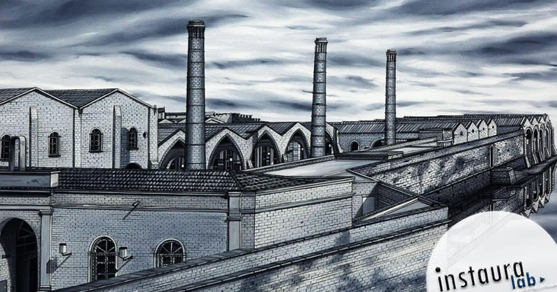 Osservare dall'alto delle ciminiere pratesi