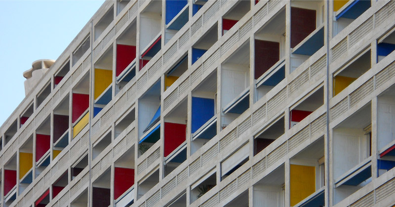 Spazio Luce Architettura all'Unité d'Habitation di Le Corbusier insieme a Vector Architects