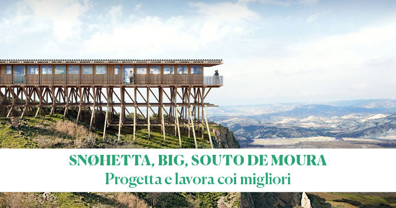 Architettura per il Paesaggio: stage e lecture di YACademy con Snøhetta, Souto De Moura
