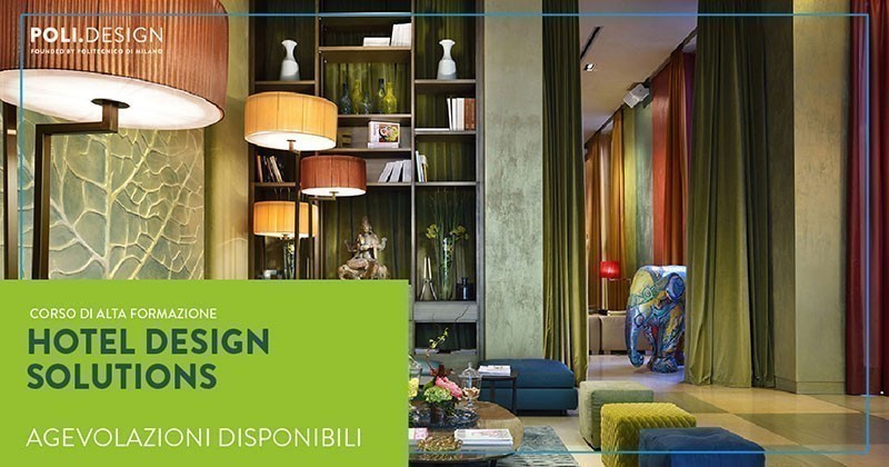 Hotel Design Solutions: il Corso di Alta Formazione per progettare spazi dedicati all'ospitalità ai tempi del COVID 19