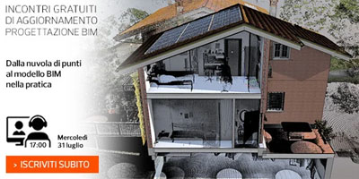 Dalla nuvola di punti al modello BIM
nella pratica