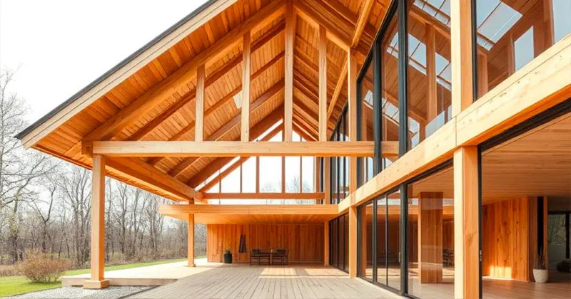 Strutture di legno per la sopraelevazione e l'ampliamento