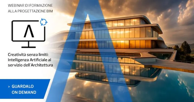 Creativit&agrave; senza limiti - L'Intelligenza Artificiale al servizio dell'Architettura